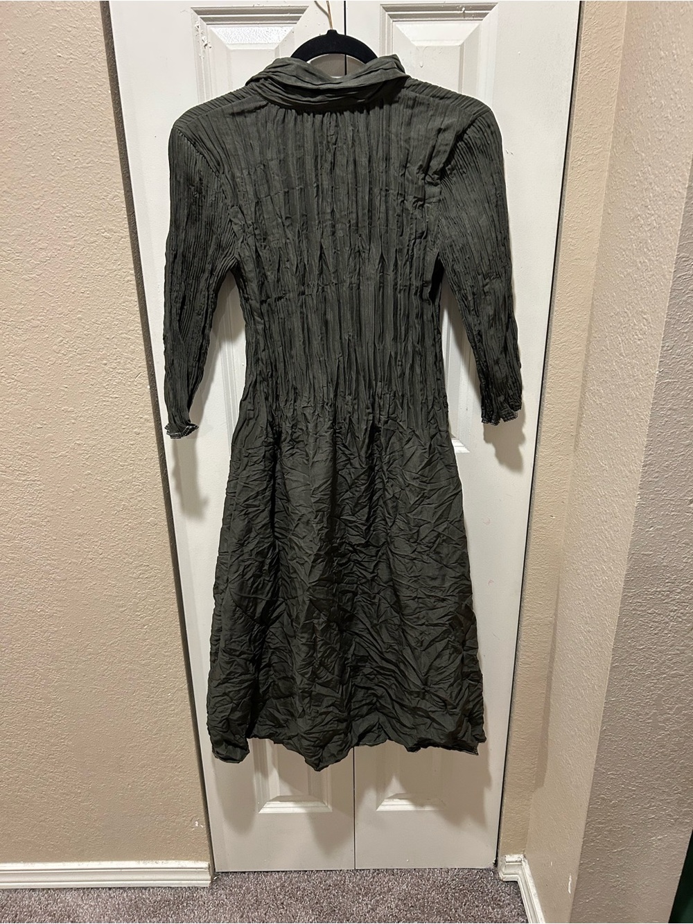 AlqueMa Australia Contrast Nehru Coat Dress Abstract Unique , size XS/S - Picture 8 of 11
